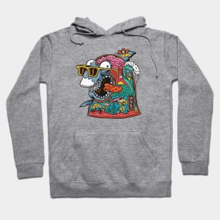 Tripping Shark Hoodie